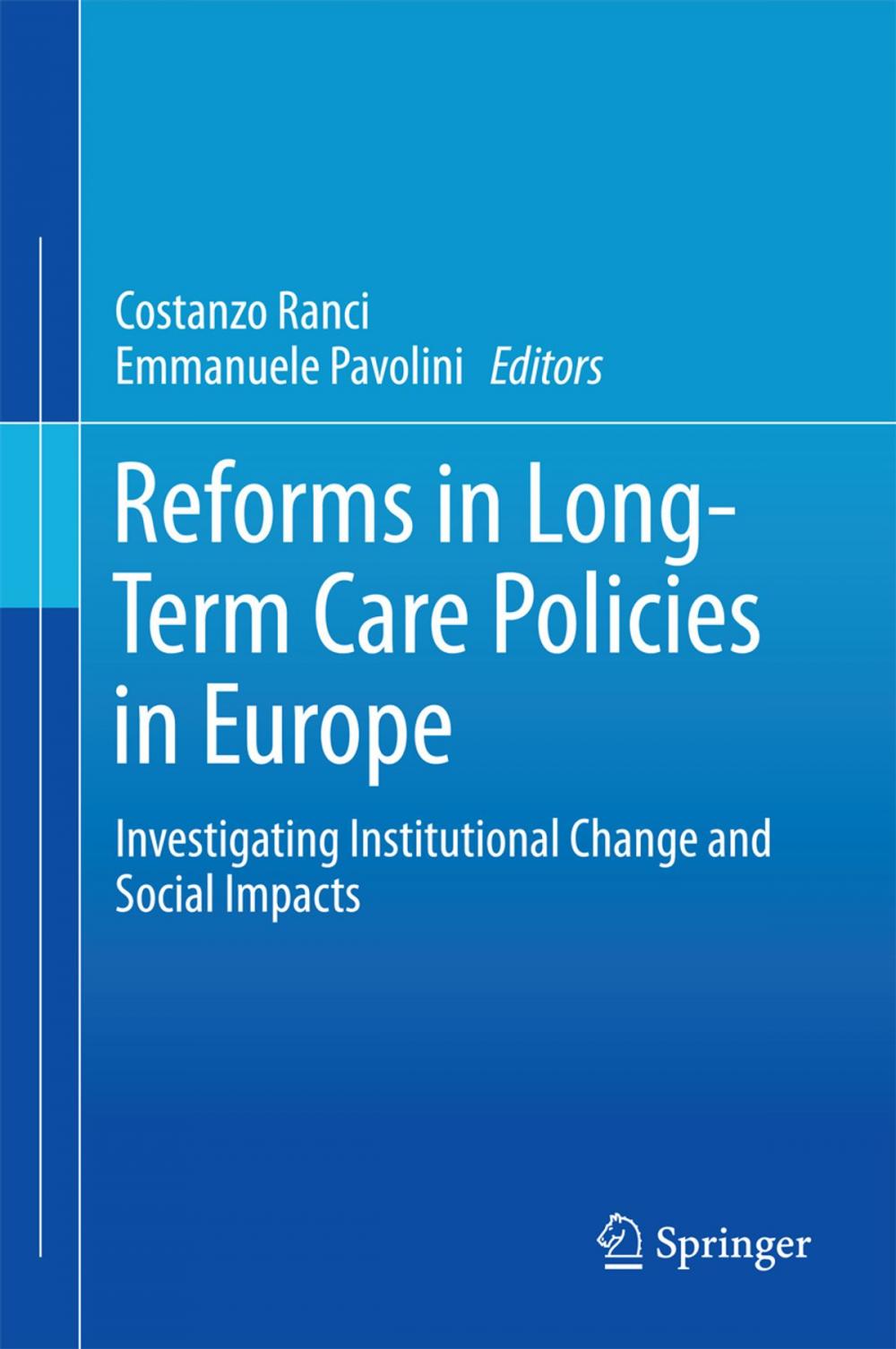 Big bigCover of Reforms in Long-Term Care Policies in Europe