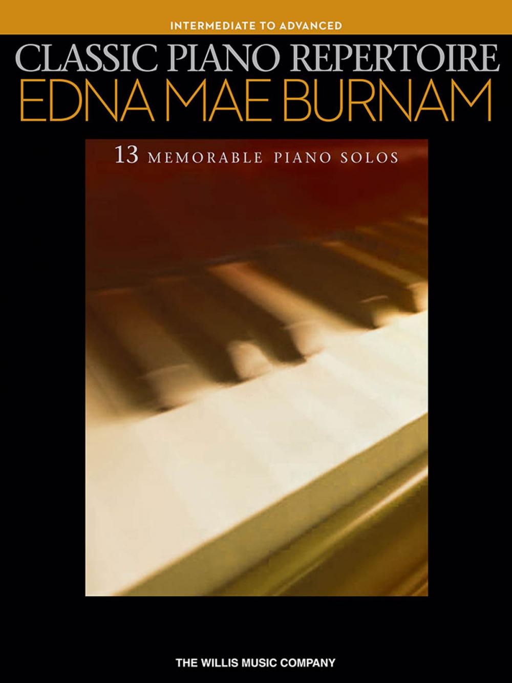 Big bigCover of Classic Piano Repertoire - Edna Mae Burnam (Songbook)