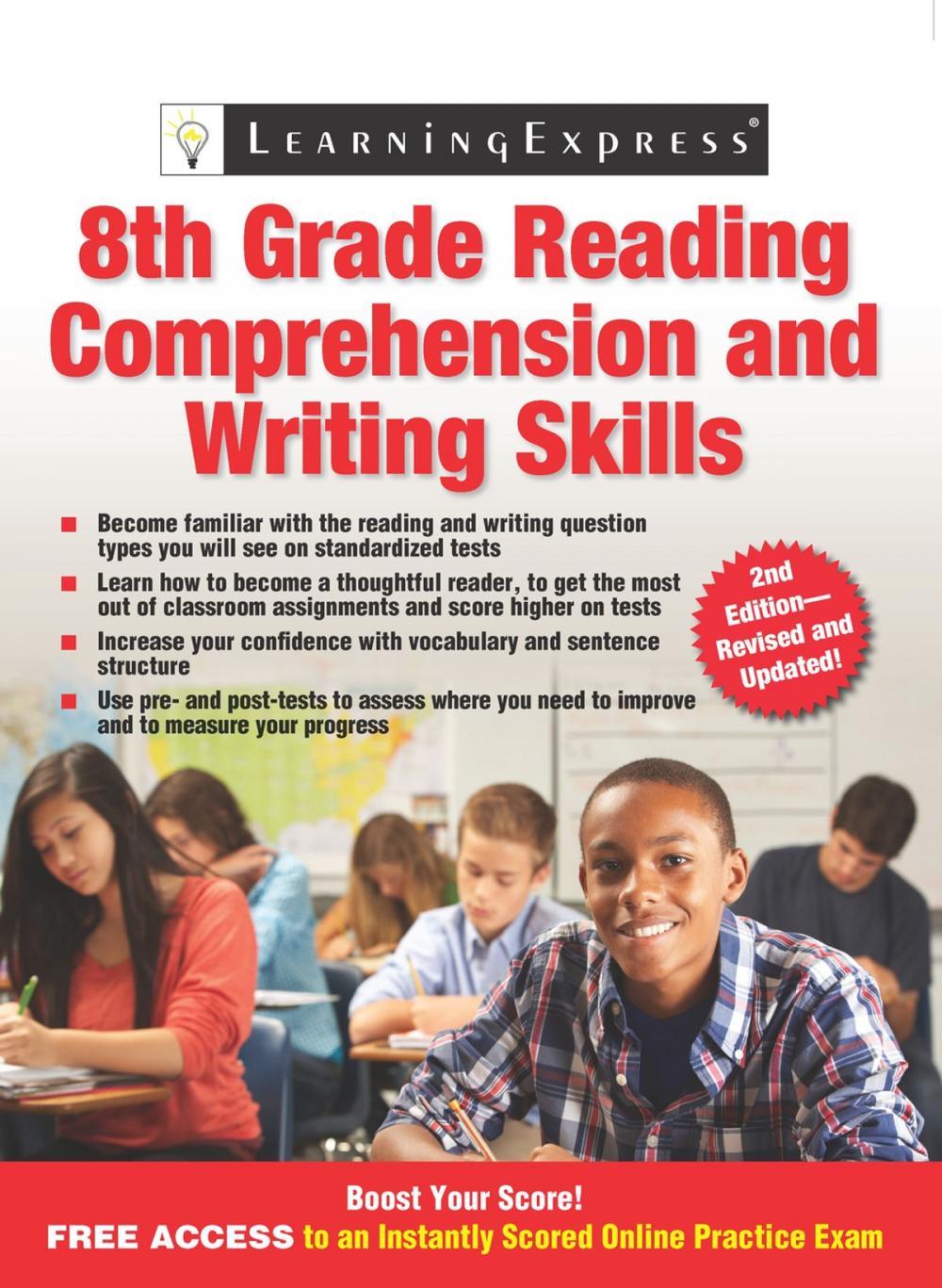 Big bigCover of 8th Grade Reading Comprehension and Writing Skills