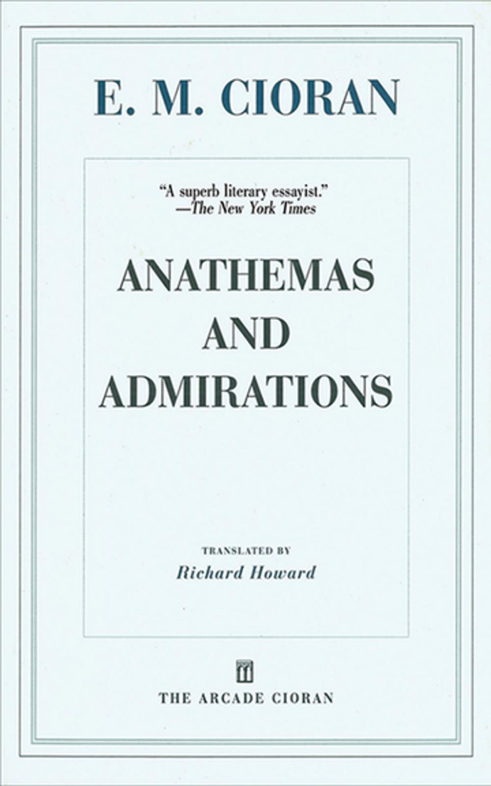 Big bigCover of Anathemas and Admirations