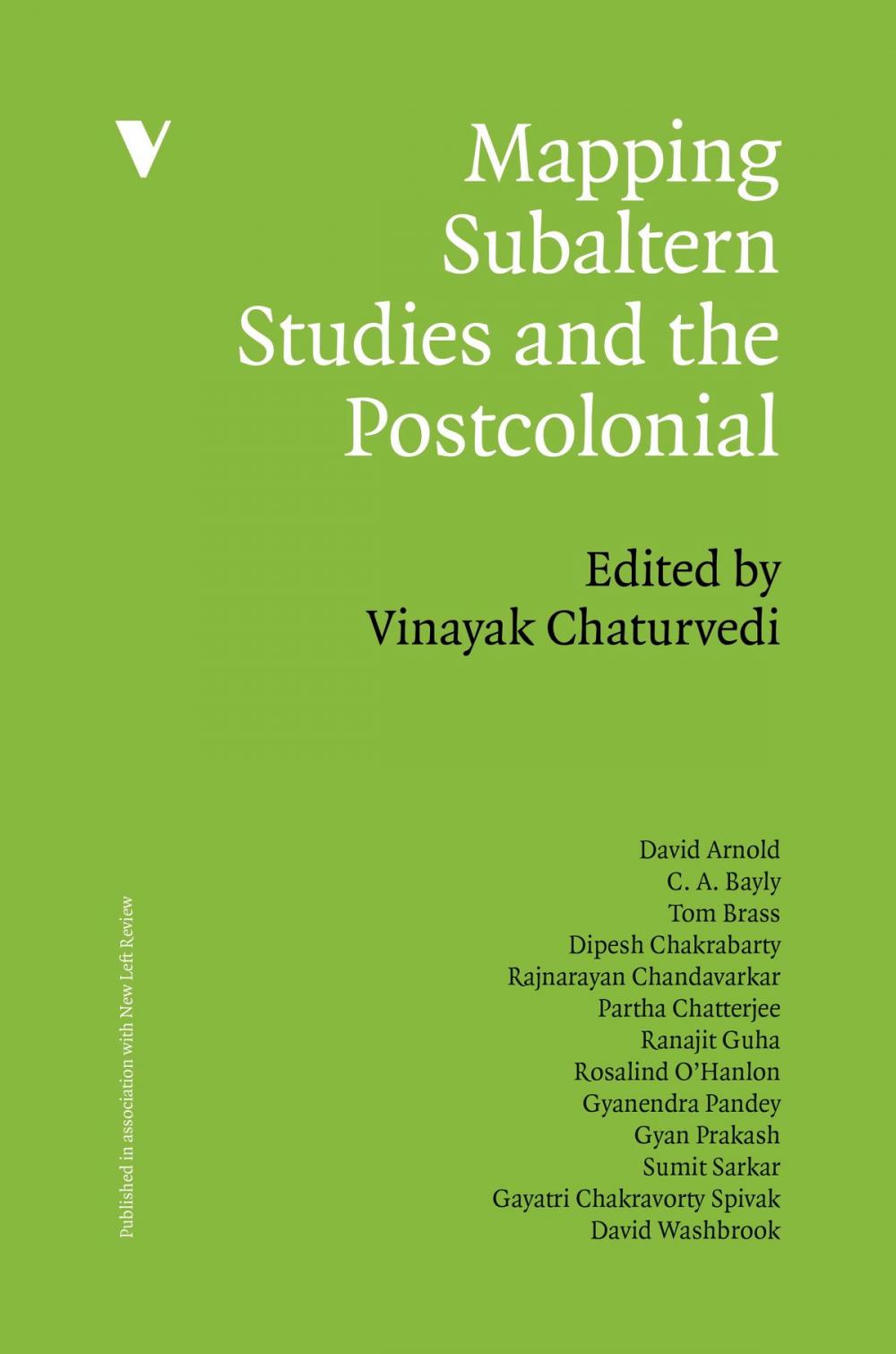 Big bigCover of Mapping Subaltern Studies and the Postcolonial