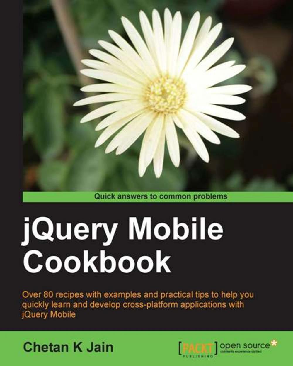 Big bigCover of jQuery Mobile Cookbook