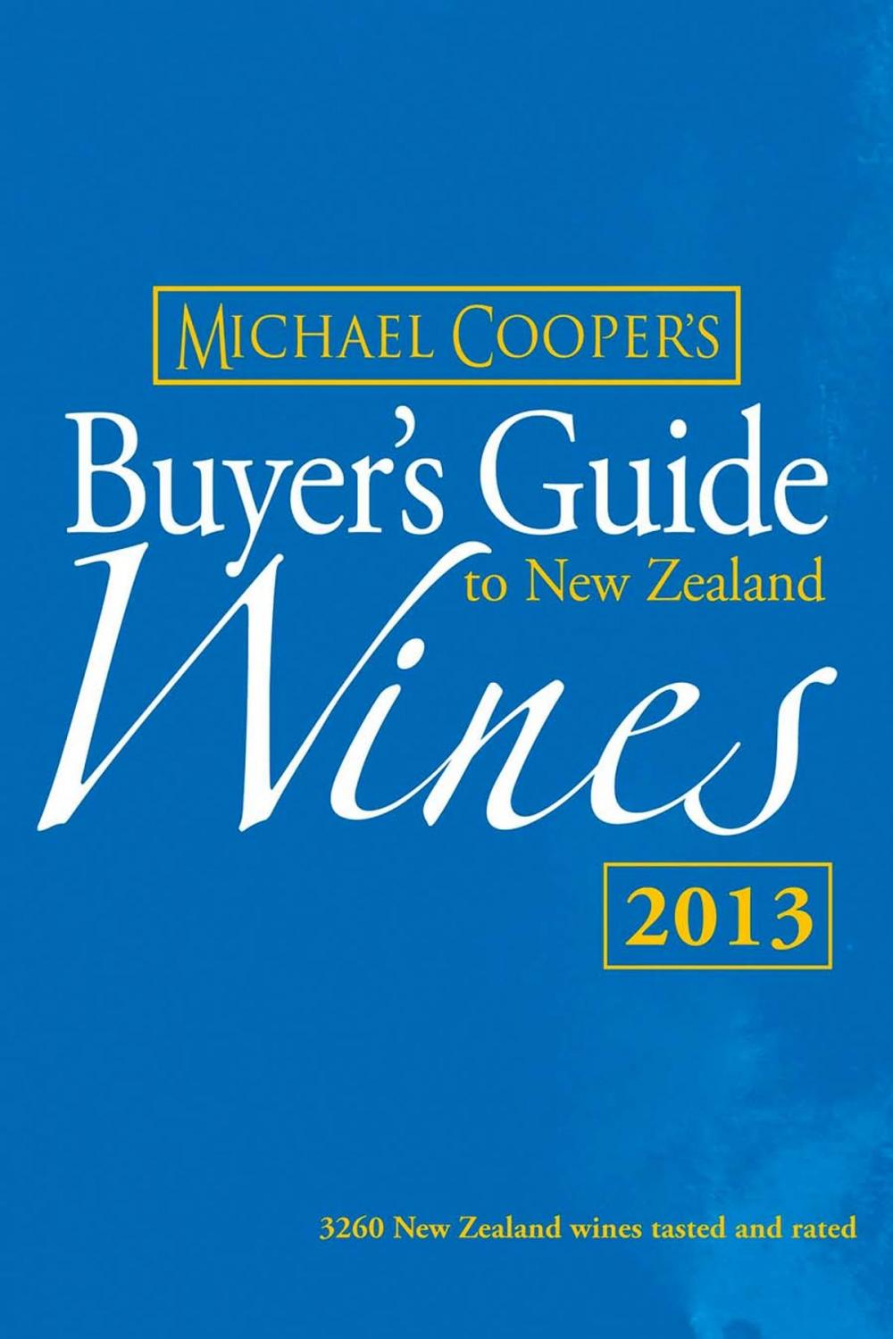 Big bigCover of Buyer's Guide to New Zealand Wines 2013