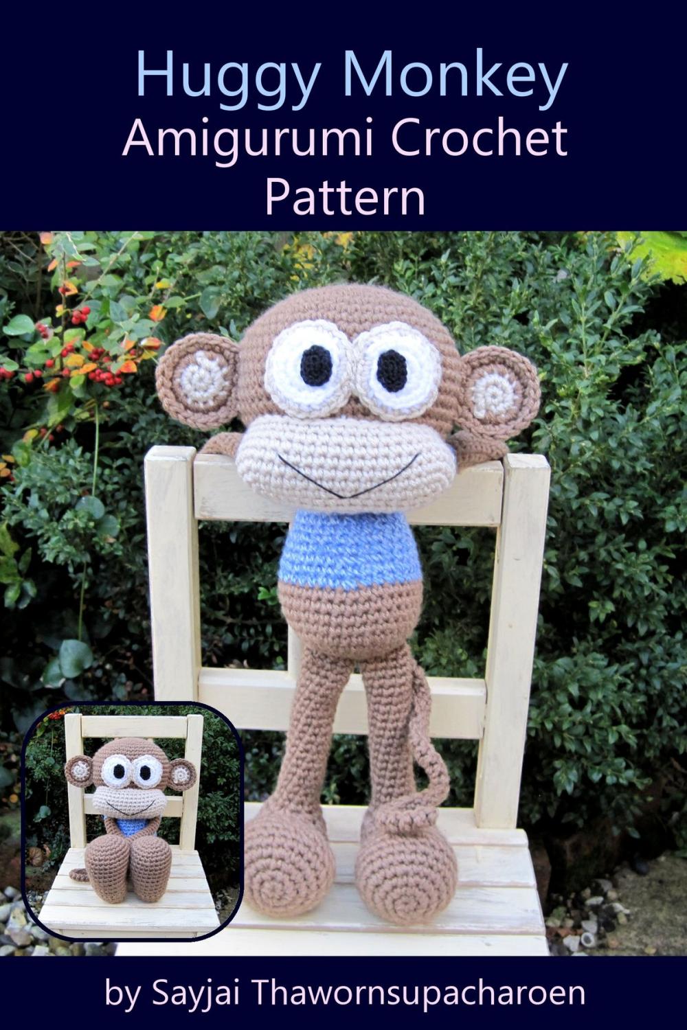 Big bigCover of Huggy Monkey Amigurumi Crochet Pattern