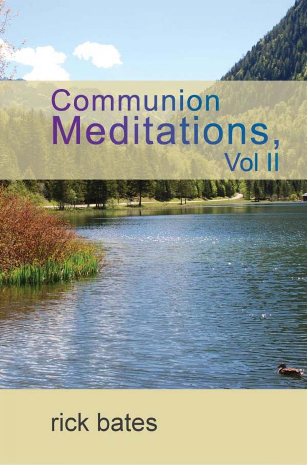 Big bigCover of Communion Meditations, Vol II