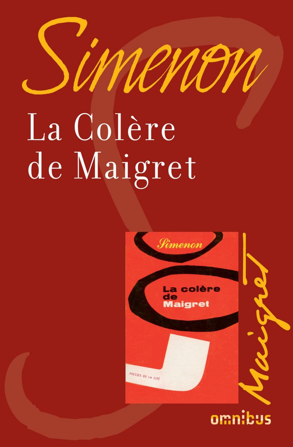 Big bigCover of La colère de Maigret