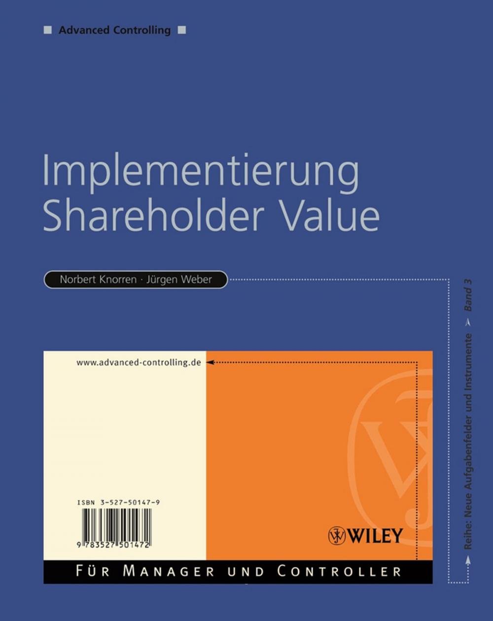 Big bigCover of Implementierung Shareholder Value