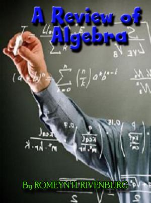Cover of A Review of Algebra - Outline of Elementary and Intermediate Algebra - Great Study Aid !