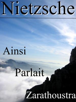 Book cover of Ainsi Parlait Zarathoustra