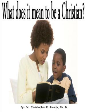 Book cover of What does it mean to be a Christian?