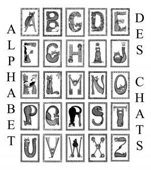 Cover of the book L'Alphabet des chats by Evelyne Nicod, Rodolfo Pardi