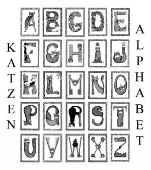 Cover of the book Katzen Alphabet by Evelyne Nicod, Rodolfo Pardi