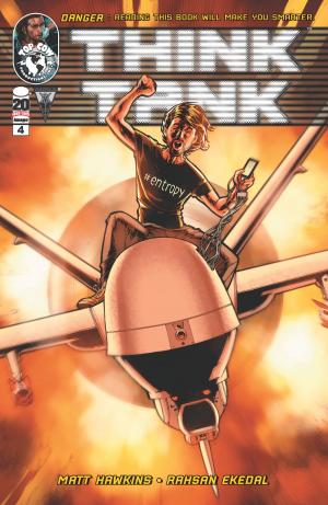 Cover of the book Think Tank #4 by Tim Seeley, Diego Bernard, Fred Benes, Arif Prianto, John Tyler Christopher