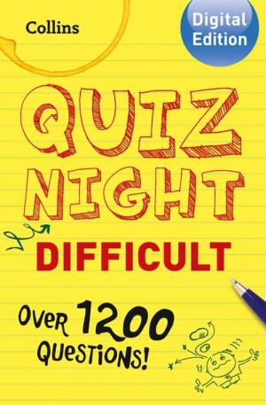 Cover of the book Collins Quiz Night (Difficult) by Rebecca Raisin, Darcie Boleyn