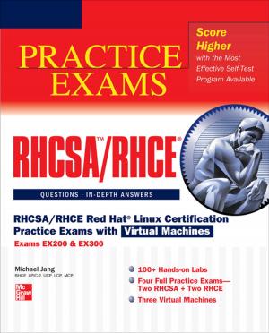 Cover of RHCSA/RHCE Red Hat Linux Certification Practice Exams with Virtual Machines (Exams EX200 & EX300)