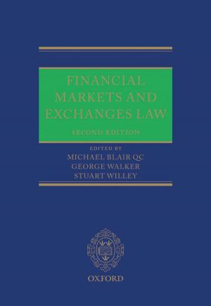 Cover of the book Financial Markets and Exchanges Law by Jacob Stegenga