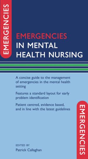 Cover of the book Emergencies in Mental Health Nursing by Manuel Vargas