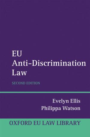 Cover of the book EU Anti-Discrimination Law by Alan Winfield