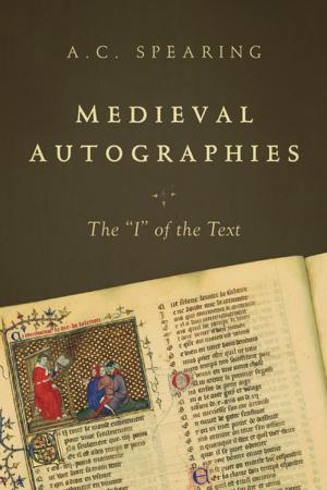 Cover of the book Medieval Autographies by Joseph Dunne