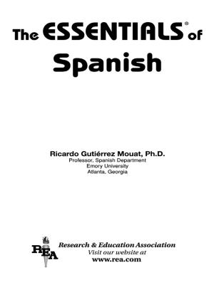 Cover of the book Spanish Essentials by Viviana Gyori, April Schneider, Ms. Lisa J. Goldman
