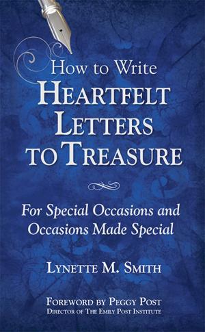 Cover of How to Write Heartfelt Letters to Treasure: For Special Occasions and Occasions Made Special