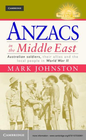 Book cover of Anzacs in the Middle East