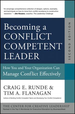 Book cover of Becoming a Conflict Competent Leader