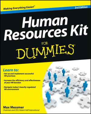 Cover of the book Human Resources Kit For Dummies by John Chen