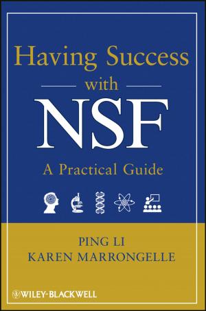 Cover of the book Having Success with NSF by Norbert W. Dunkel, John H. Schuh, Nancy E. Chrystal-Green