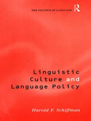 Cover of the book Linguistic Culture and Language Policy by Terry Leahy