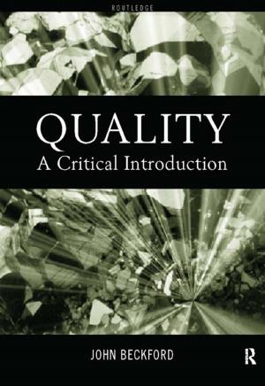 Cover of the book Quality by John Glasson, John Glasson, Riki Therivel, Riki Therivel, Andrew Chadwick, Andrew Chadwick