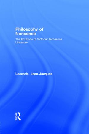 Cover of the book Philosophy of Nonsense by Timothy J. Lovelace