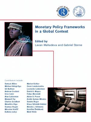 Cover of the book Monetary Policy Frameworks in a Global Context by Judy Carter, George Irani, Vamik D Volkan