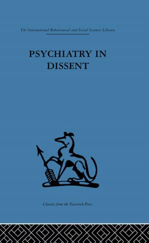 Cover of the book Psychiatry in Dissent by Judith Hicks Stiehm