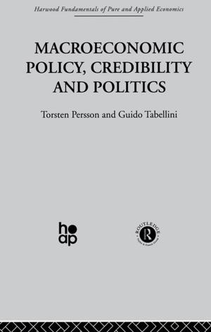 Cover of the book Macroeconomic Policy, Credibility and Politics by Jorge Salazar-Carrillo, Andro Nodarse-Leon