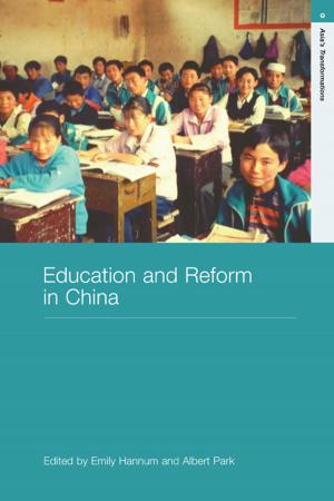 Cover of the book Education and Reform in China by Mohammad H. Tamdgidi
