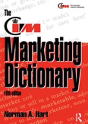 Book cover of The CIM Marketing Dictionary