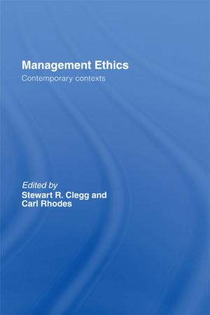 Cover of the book Management Ethics by Aleardo Zanghellini