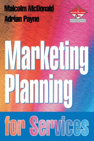 Cover of the book Marketing Planning for Services by Xiaodong Yue