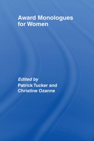 Cover of the book Award Monologues for Women by Mark Evans