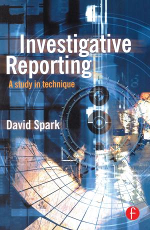 Cover of the book Investigative Reporting by Florian Coulmas