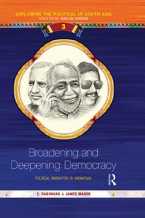 Cover of the book Broadening and Deepening Democracy by 