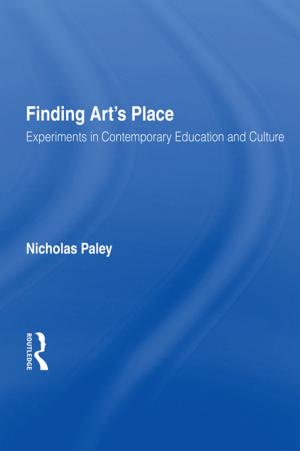 Cover of the book Finding Art's Place by William J. Talbott