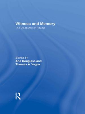 Cover of the book Witness and Memory by 