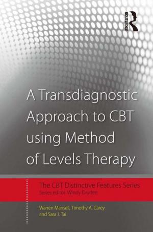 Book cover of A Transdiagnostic Approach to CBT using Method of Levels Therapy