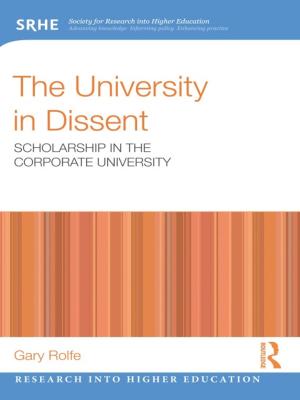 Book cover of The University in Dissent