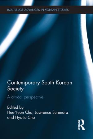 Cover of the book Contemporary South Korean Society by Matthew Foley