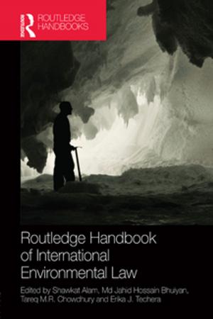 Cover of the book Routledge Handbook of International Environmental Law by A J Brown