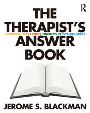 Cover of the book The Therapist's Answer Book by James DiCenso