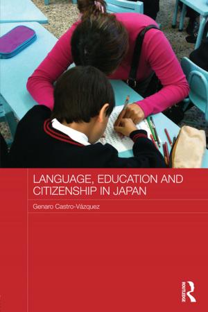 Cover of the book Language, Education and Citizenship in Japan by Jing Yang